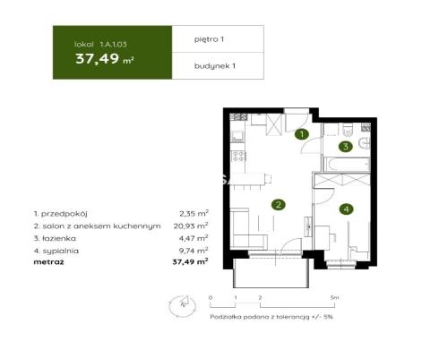 Smart Apartament na Prądniku Białym blisko Zieleni