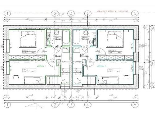 3pok.65m2 dwupoziomowe/nowoczesna bryła budynku