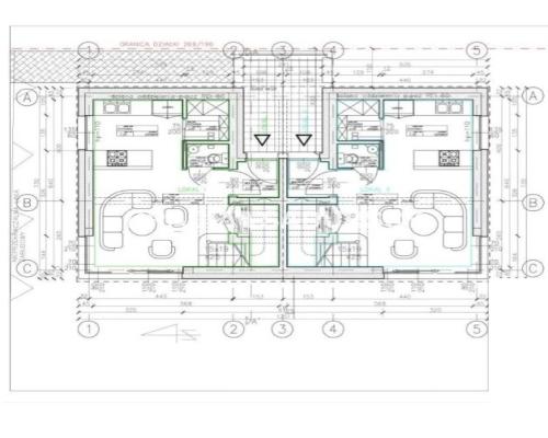 3pok.65m2 dwupoziomowe/nowoczesna bryła budynku