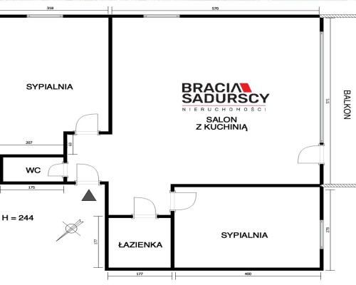 Atrakcyjne 3-pok. mieszkanie blisko Centrum!