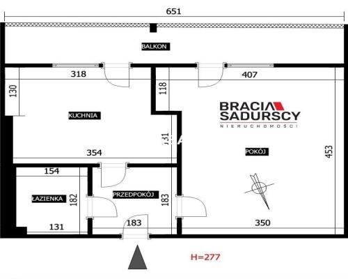 Przytulne mieszkanie 32 m² z balkonem i loggią!