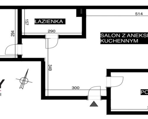 Gotowe do zamieszkania mieszkanie 58 m² – Kraków!