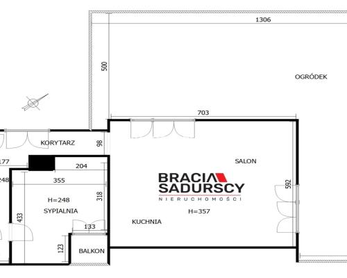Apartament z ogrodem na Woli Justowskiej