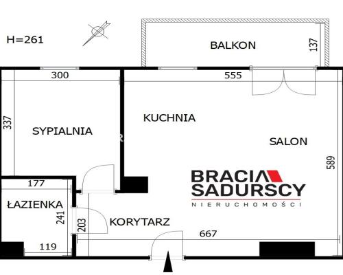 2 pokoje - Starego Dębu - 50m2