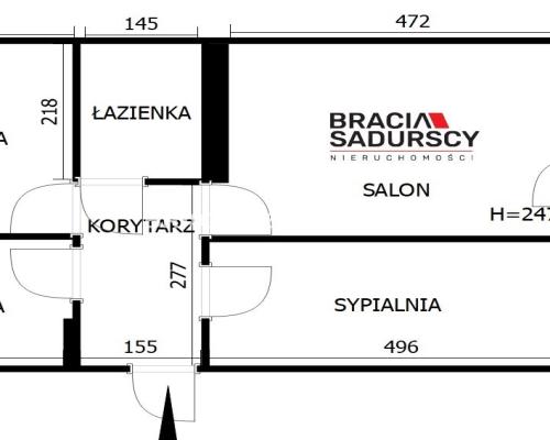 3 pokojowe 46m2, Rusznikarska-Krowodrza