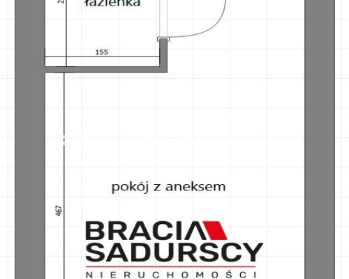 Mam przyjemność zaoferować Państwu lokal typu studio w świeżo wyremontowanym apartamentowcu dzielnica Zakrzówek- Dębniki w Krak