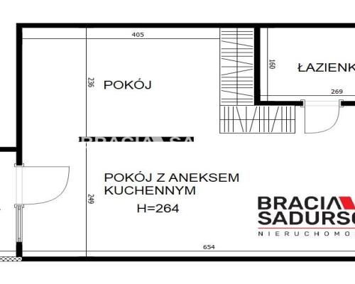 2 Кімнатна квартира | Zabłocie | 36 m² | 2025