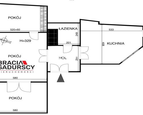 apartament przy ul. Krowoderskiej