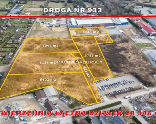 Chrzanów teren pod komercję 2,8 ha