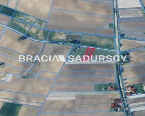 Działka budowlano-rolna o pow.: 1519 m2