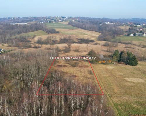Działka w Krzyszkowicach gm. Myślenice
