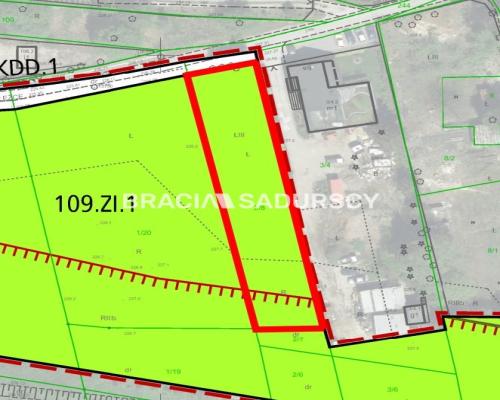Działka przy węźle autostrady A4 Kraków-Łagiewniki