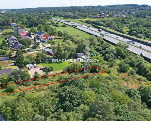 Działka przy węźle autostrady A4 Kraków-Łagiewniki