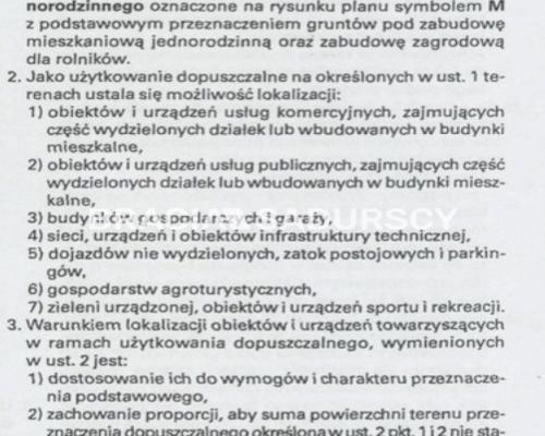 Działki budwlane o pow.  900 m2 w Jerzmanowich