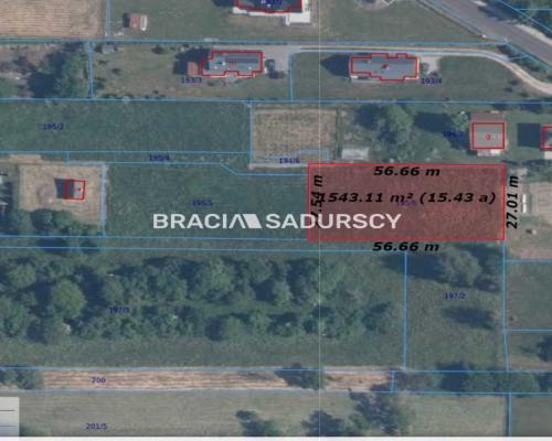 Działka budowlana o pow. 34a w Kleszczowie
