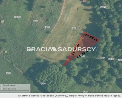 Działka budowlano - rolna u podnóża Zamku Tenczyn