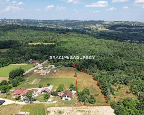 Działka budowlana w Winiarach k/Dobczyc