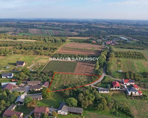 Działka budowlana 24,47 a, Damice blisko Krakowa