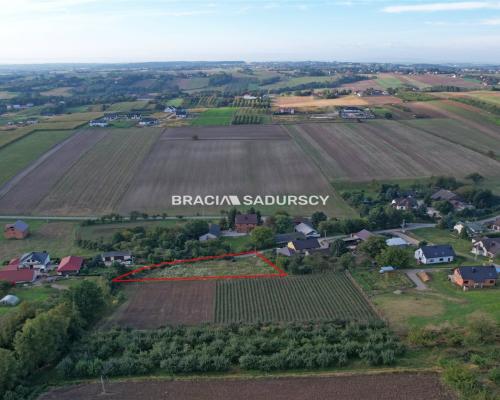 Działka budowlana 24,47 a, Damice blisko Krakowa