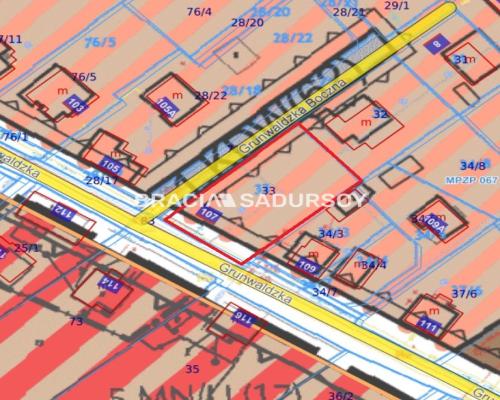 Nowy Sącz, ul. Grunwaldzka.