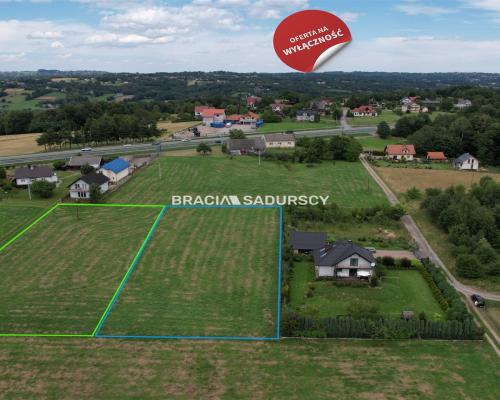 Działka budowlana w Głogoczowie gm. Myślenice