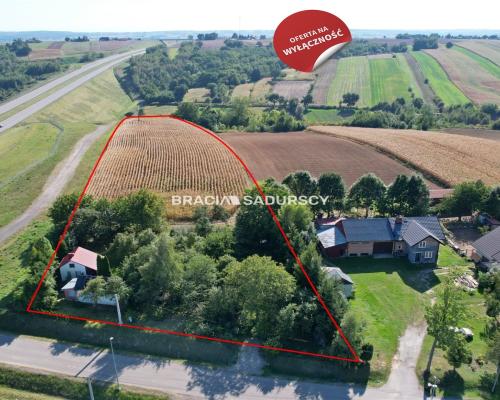 Działka budowlano-rolna w Lipnej Woli k/Słomnik