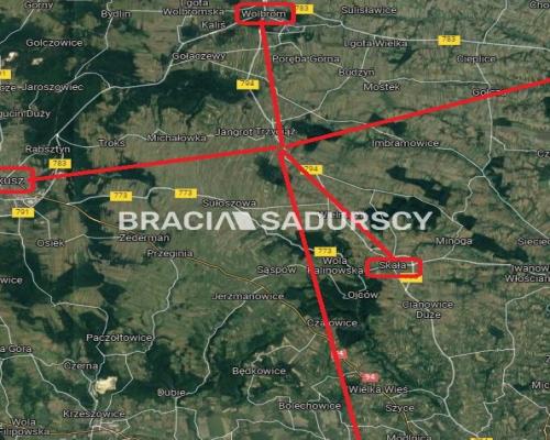 Działka usługowa przy drodze wojewódzkiej nr 794