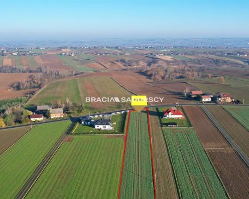 Działka budowlana 4200 m2, Celiny blisko Krakowa