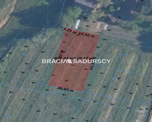 Rajsko - działka budowlana o pow. 8 arów!