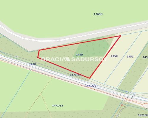 Działka produkcyjno – usługowa w Morawicy