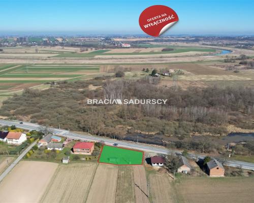 Ispina piękna działka budowlana 866 m2