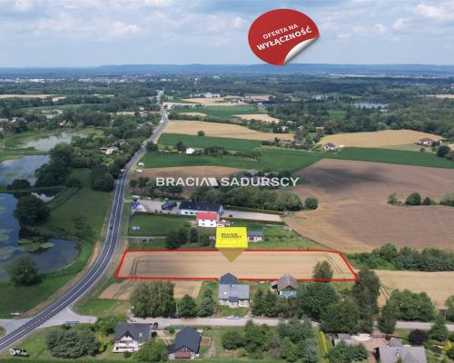 D  ziałka usługowa w Rudze k/Zatoru o pow. 41 ar&oacute;w   
 
Oferujemy  jedyną w okolicy  (!)  działkę usługową  o powierzchn