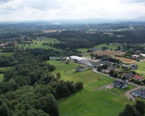 Działka budowlano-leśna. Siepraw.