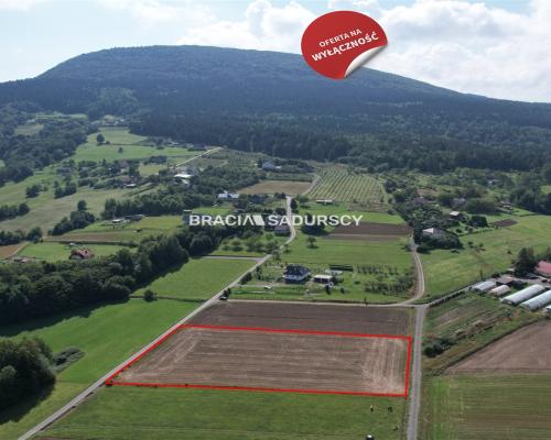 DZIAŁKA BUDOWLANA SZYK 60 ARÓW PŁASKA PROSTOKĄT