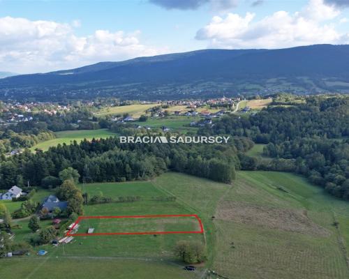 DZIAŁKA BUDOWLANA 22 ARA UZBROJONA POD DOM DOBRA