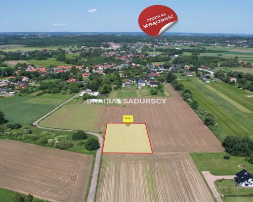 Działka z pozwoleniem na budowę w Wołowicach!