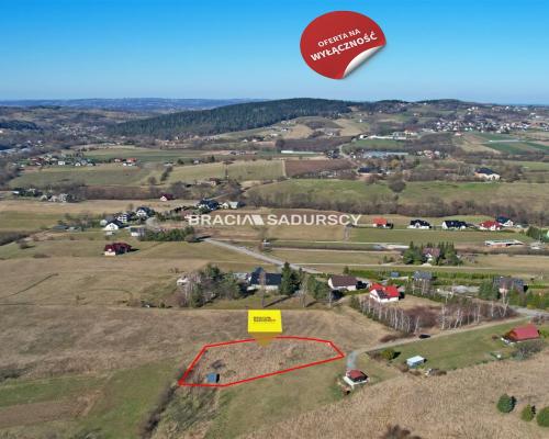 Widokowa działka 16 ar Poznachowice Górne