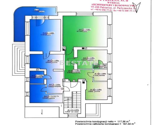 Bezczynszowe 2 pokoje, z dużym balkonem