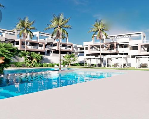 BUNGALOWY Z PRYWATNYM BASENEM W FINESTRAT