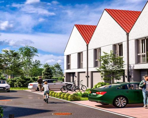 NOWOCZESNE DOMY SZEREGOWE W ŚWIDNICY / 124,33M2