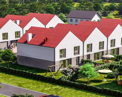 NOWOCZESNE DOMY SZEREGOWE W ŚWIDNICY / 124,33M2
