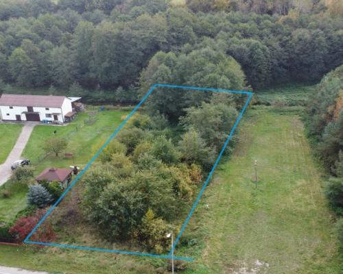 Działka 1441 m2 prze drodze 747 w Lipie Miklas.