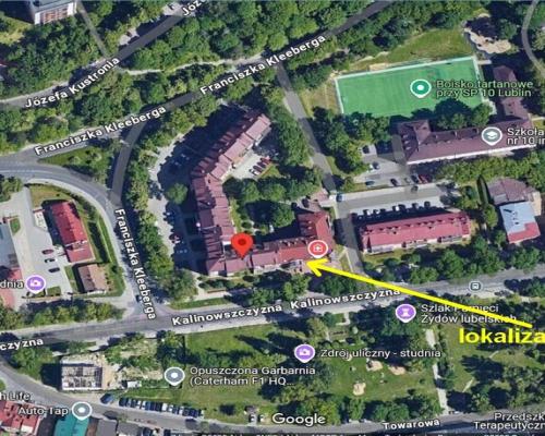 Garaż w budynku ul. Kalinowszczyzna.