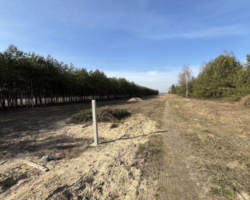 Działka z WZ w Wólce Gonciarskiej gm. Kazanów.