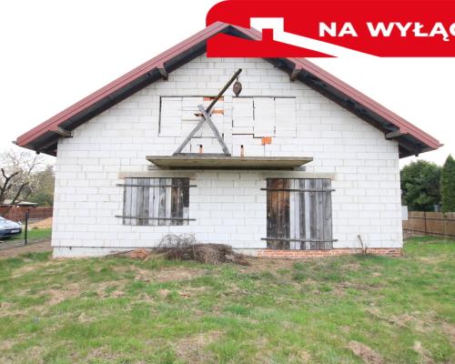 Dom stan surowym wszystkie media Lisów g. Lubartów