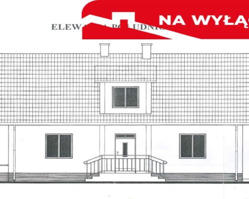 Dom stan surowym wszystkie media Lisów g. Lubartów