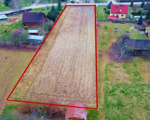 Działka z WZ i pozw. na budowę bliźniaka-Konopnica