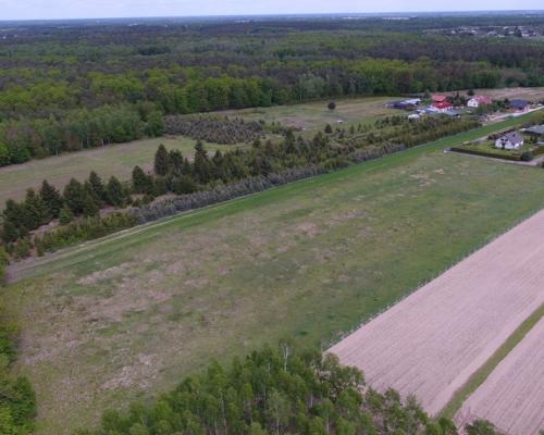 Działka, Majdan Kozłowiecki, zabudowa MN, 17ar