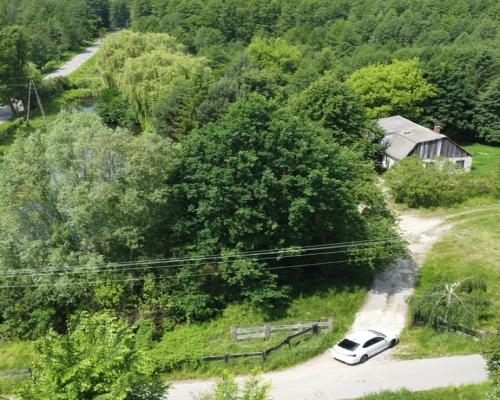 Dwa domy na dużej działce 100 km. od Warszawy.