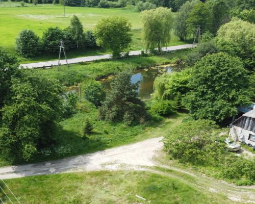 Dwa domy na dużej działce 100 km. od Warszawy.